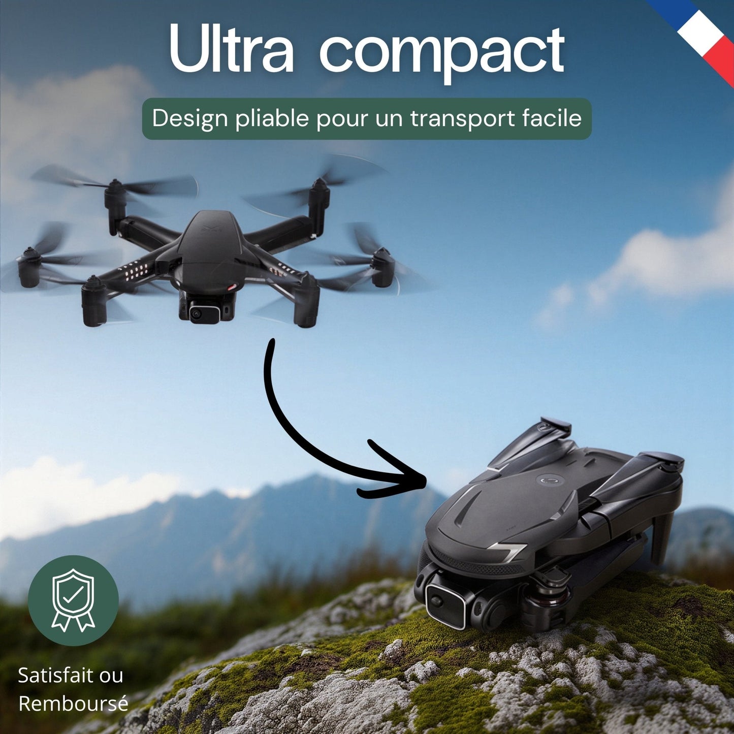 Drone vidéo 4k