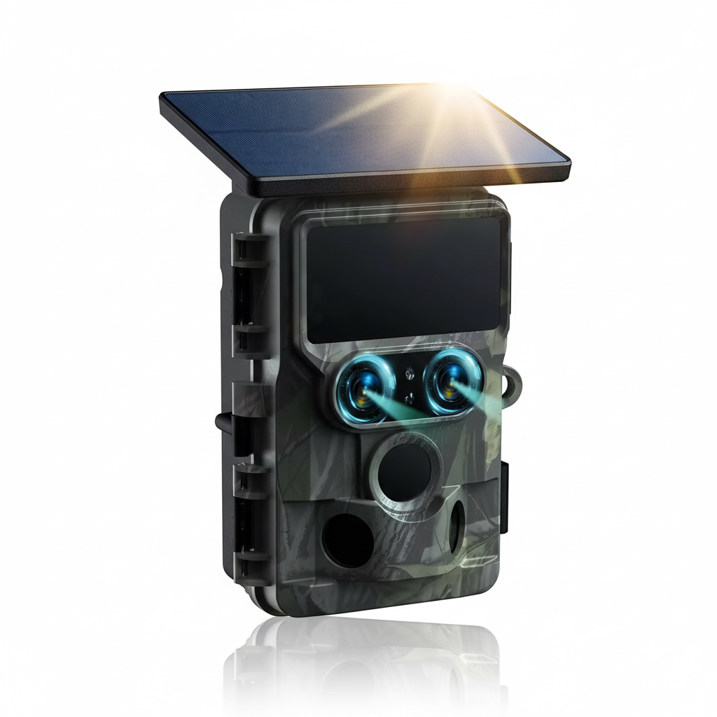 WoodCam 4K Dual WiFi Solar