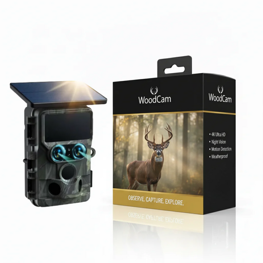 WoodCam 4K Dual WiFi Solar