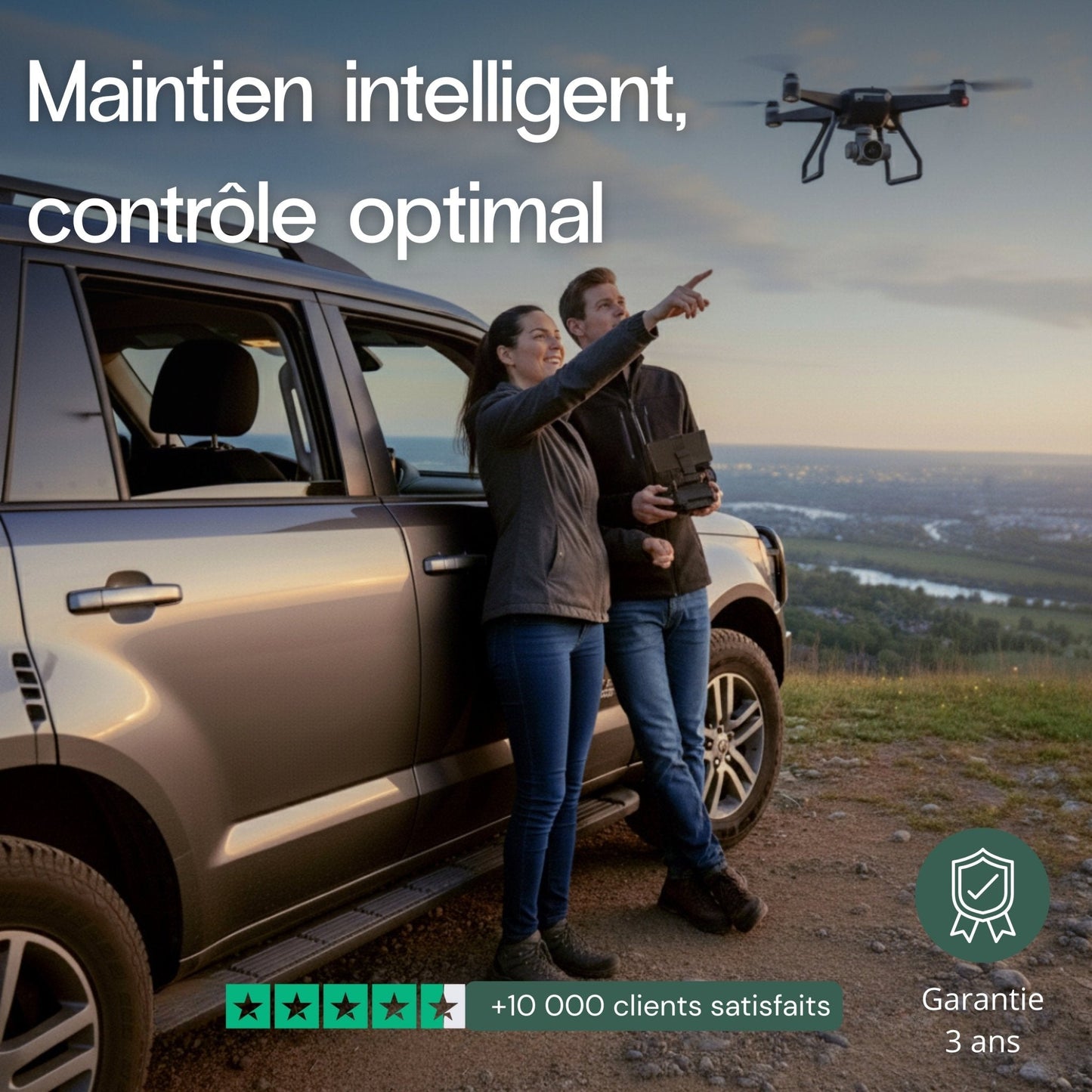 Drone vidéo 8K