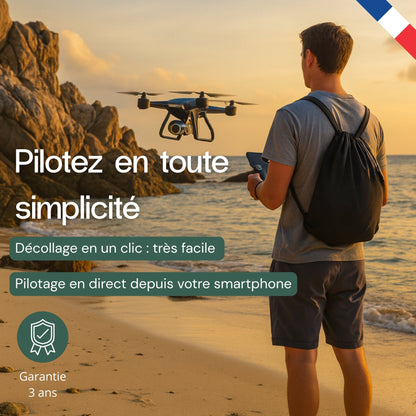 Drone vidéo 8K