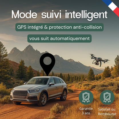 Drone vidéo 8K