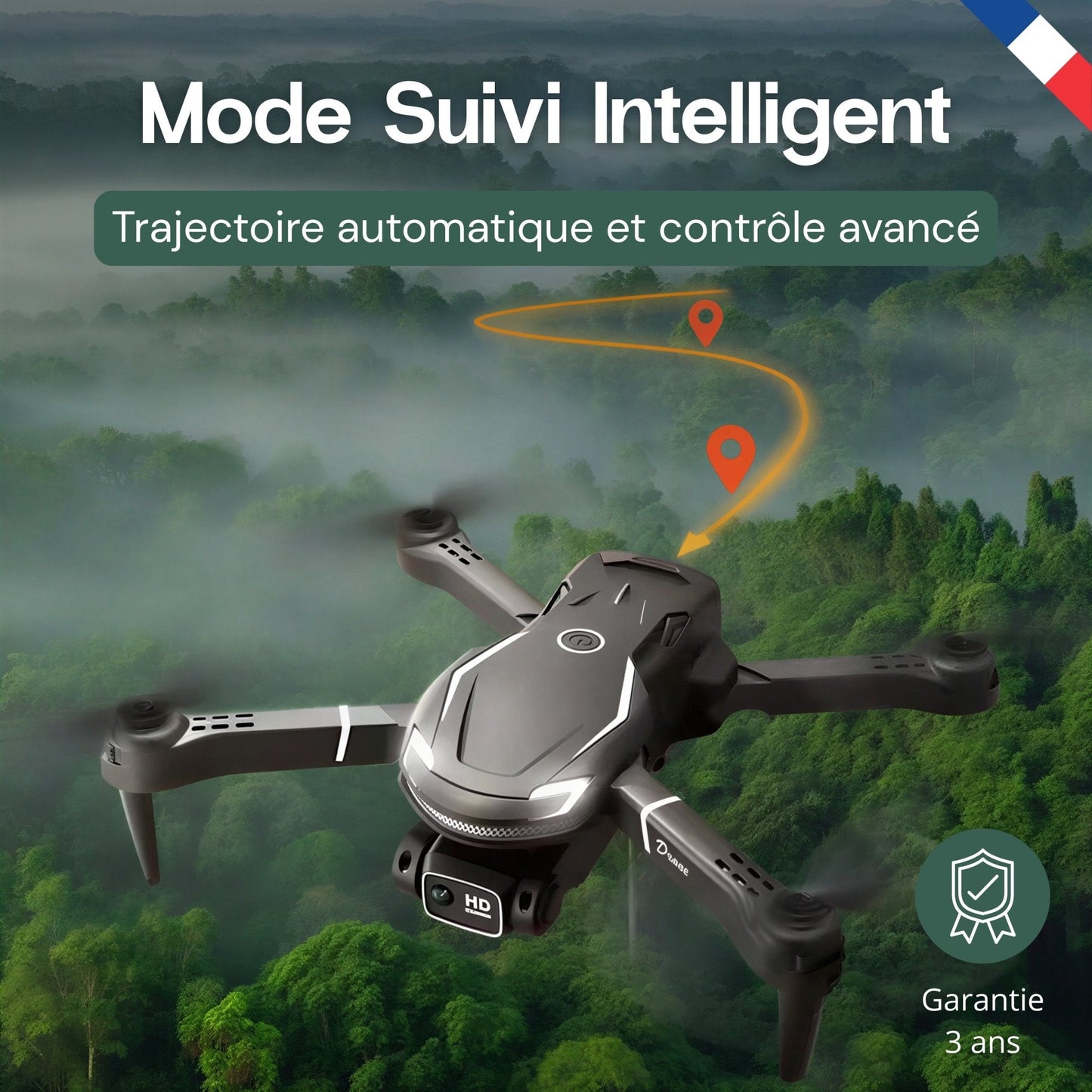 Drone vidéo 4k