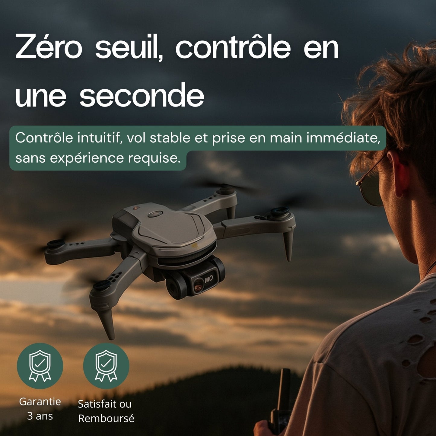 Drone vidéo 4k