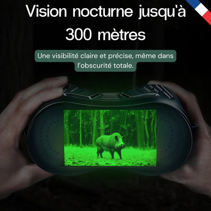 Jumelles vision nocturne 4K - Autonomie 8h