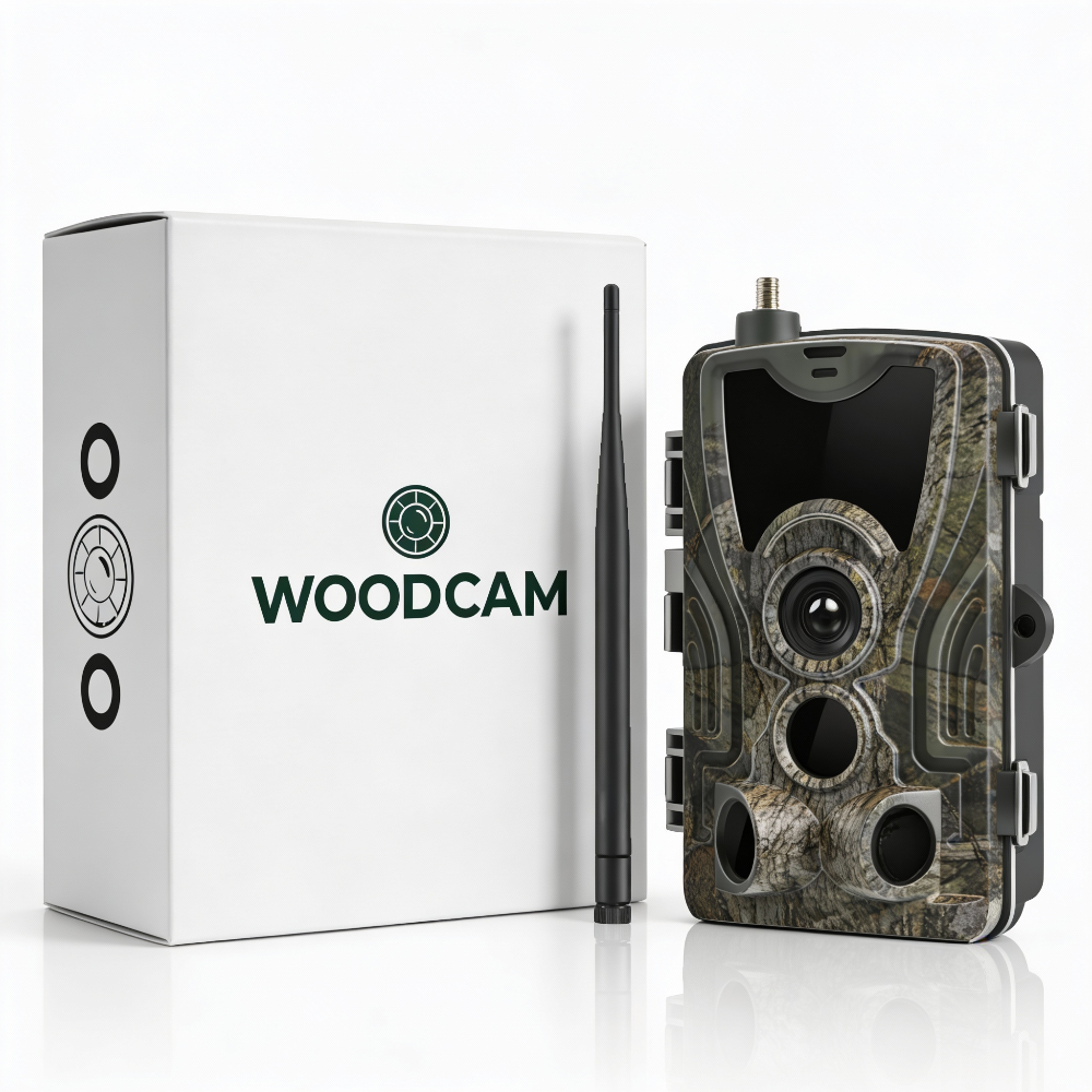 Caméra de chasse 4G 4K avec écran — Woodcam
