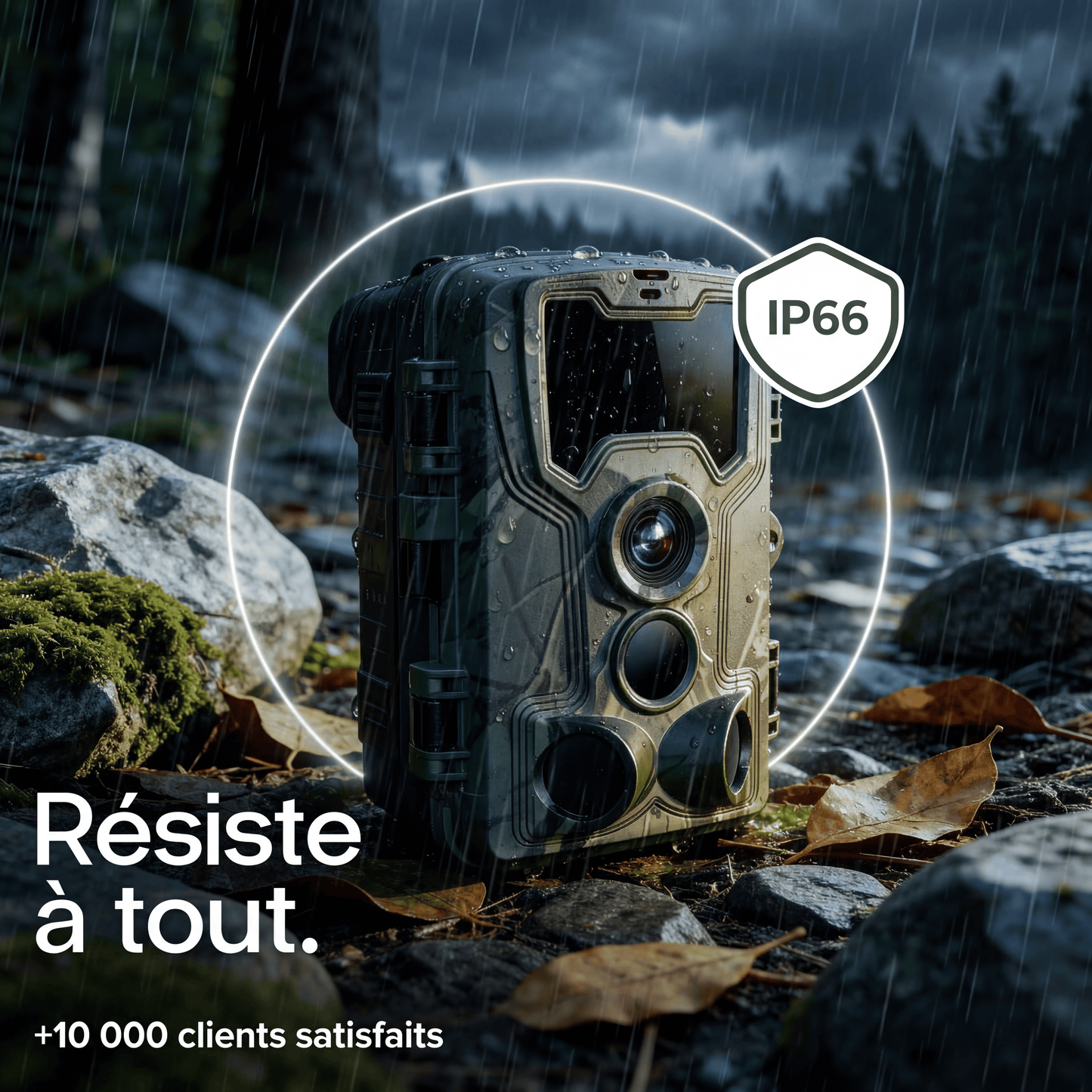 Camera de chasse avec écran