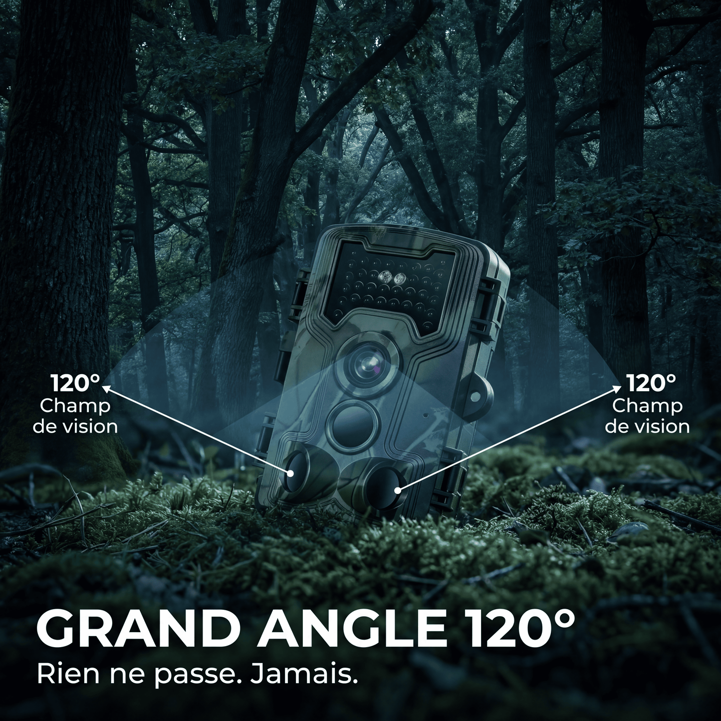 Camera de chasse avec écran