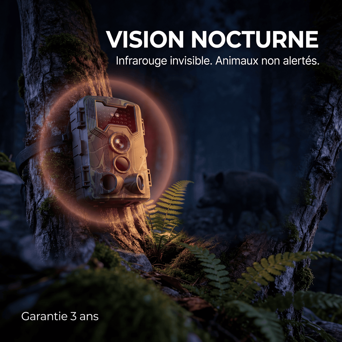 Caméra de chasse WiFi 4K — vue 6 — Woodcam