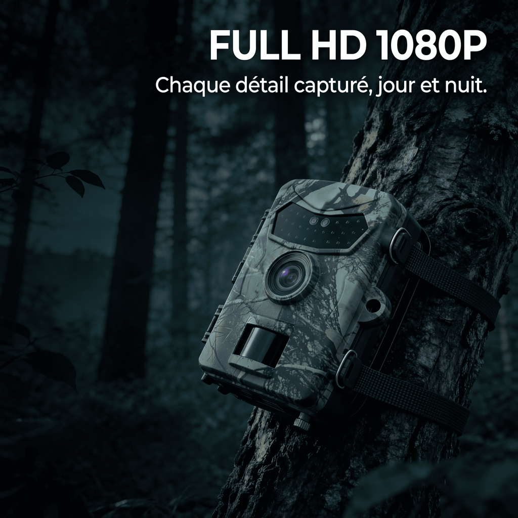 Caméra de chasse Full HD — vue 2 — Woodcam