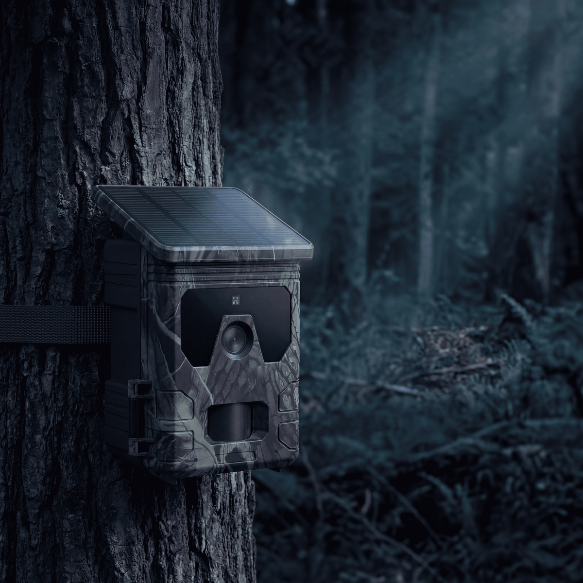Caméra de chasse Solaire WiFi 4K — vue 9 — Woodcam